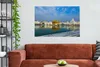 OneMillionCanvasses® - Leinwandbilder - 140x90 cm, Goldener Produktbild-Vorschau 3