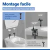 WENKO Premium sedile per WC Kos bianco Sedile per WC con Anteprima dell’immagine prodotto 16