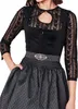 A woman wearing a black dirndl. Produktbild-Vorschau