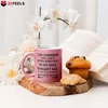 22Feels Glitzertasse Pink Schwägerin Geschenk Hochzeit Idee Produktbild-Vorschau 4