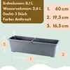 Blumenkasten Balkon Geländer Balkonkasten mit Halterung Produktbild-Vorschau 2