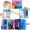 Interaktives Filzbuch für Kleinkinder, Lernspiele mit Produktbild-Vorschau 2