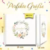 Hochzeitsbuch Gästebuch zur Hochzeit | Hochzeitsalbum - Produktbild-Vorschau 5
