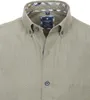 REDMOND Kurzarmhemd Brusttasche Khaki 2XL Modern Fit Produktbild-Vorschau 3