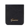 A black phone case with a gold 'Guess' logo on a white background. Náhled obrázku produktu