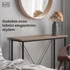 IvoQ industriální odkládací stolek - konzolový stolek dřevo Náhled obrázku produktu 6