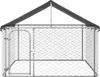 vidaXL Buda zewnętrzna dla psa z dachem 200x200x150 cm Podgląd zdjęcia produktu 10