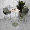 Barový stolek Alaska Green, průměr 60 cm, výška 106 cm, Náhled obrázku produktu 14