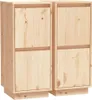 vidaXL Příborníky 2 ks 31,5x34x75 cm borovicový masiv Náhled obrázku produktu 2
