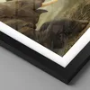 Gerahmtes Poster - Schwarzer Rahmen - Elefant Mönch Produktbild-Vorschau 2