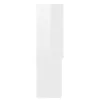 vidaXL Waschmaschinenschrank Hochglanz-Weiß 70,5x25,5x90 cm Produktbild-Vorschau 4