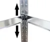 2x Schwerlastregal Steckregal 200x100x30 Archivregal Produktbild-Vorschau 9