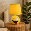 Luxus - Tischlampe Kids - Gelb - Laugh - H26xØ18 - Armatur Produktbild-Vorschau 3