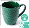 MIAMIO - Zestaw kubków do kawy 6 x 400 ml ceramiczny kubek Podgląd zdjęcia produktu 2