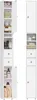 Badezimmerschrank, 20 x 20 x 180 cm, Aufbewahrungsschrank Produktbild-Vorschau 1