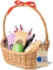 Creative Home Cestino in Vimini con Manico | Cesto Regalo Anteprima dell’immagine prodotto 1