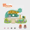 Klocki konstrukcyjne Waffle mini City Kawiarnia 80 Podgląd zdjęcia produktu 3