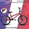 Hiland 20 Zoll Kinder BMX Fahrrad für Jungen Mädchen, 360 Produktbild-Vorschau 2