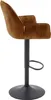 Barhocker OTTAWA BAR Barstuhl mit Armlehnen Velour Optik Produktbild-Vorschau 5