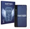 A product box and a smartphone with screen protectors are shown. Produktbild-Vorschau