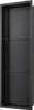 Stilform Wandnische 90 x 30 Schwarz Matt Edelstahl mit 2 Produktbild-Vorschau 1