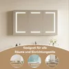 INONEFT Spiegelschrank mit LED Beleuchtung und Steckdose, Produktbild-Vorschau 7
