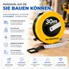 Měřicí páska 30 metrů s držákem a aretací – odolná měřicí Náhled obrázku produktu 5