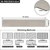 LZQ 5m² vinylové podlahy Vinyl Laminátové samolepiace dosky Náhľad obrázku produktu 2