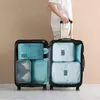 6 Stück Packwürfel Gepäcktaschen Organizer Hochwertige Produktbild-Vorschau 6