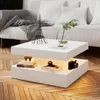 Radelldar Modern Couchtisch Wohnzimmertisch hautänhliche Produktbild-Vorschau 7