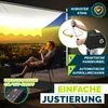tillvex tenda a morsetto 250 cm beige con LED solare con Anteprima dell’immagine prodotto 5