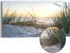 DEQORI Hybrid Leinwand Bild 60x30 cm 'Ostsee Produktbild-Vorschau 1