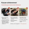 Authentischer usbekischer Kazan aus Gusseisen 10 L mit Produktbild-Vorschau 9