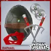 Interaktívny set Ninja korytnačky Raphael trojzubec, obväz, Náhľad obrázku produktu 7