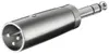 goobay Adattatore XLR da jack AUX 6,35 mm stereo a spina Anteprima dell’immagine prodotto 1