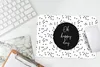 MuchoWow® Mauspad Mousepad Zitate - Text - Oh happy day - Produktbild-Vorschau 5