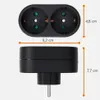 Doppelstecker Steckdosenleiste Mehrfachsteckdose Produktbild-Vorschau 6