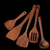 5er Kochlöffel Set aus Holz Küchenhelfer Löffel Set zum Produktbild-Vorschau 2