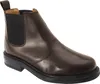 A single brown leather Chelsea boot is shown against a white background. Anteprima dell’immagine prodotto