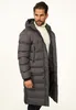 OneRedox Herren Parka mit Kapuze als Winterjacke - Langer Produktbild-Vorschau 4