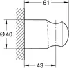 GROHE Vitalio Universal - Wandbrausehalter (nicht Produktbild-Vorschau 2