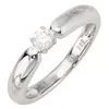 Ring Damenring mit Diamant Brillant 0,16 Ct. 585 Gold Produktbild-Vorschau 2