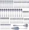 alpina Besteck Set 75‑teilig für 12 Personen – Edelstahl Produktbild-Vorschau 1