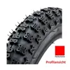 2 pneus de vélo Kenda 20" BMX K-50 rouges 57-406 (20 x Voir les images du produit 2