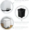 Harbour Housewares Quadratisches Toilettenbürsten- und Produktbild-Vorschau 2
