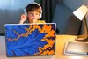 MuchoWow® Laptop Aufkleber Sticker Cover Blätter - Kunst - Produktbild-Vorschau 3