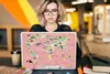 MuchoWow® Laptop Aufkleber Sticker Cover Weltkarte - Kinder Produktbild-Vorschau 5