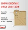 DEHA Design 3er SET Holz Portraitrahmen, Bilderrahmen Produktbild-Vorschau 6