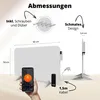 FlinQ Infrarot-Heizgerät – Smart & energieeffizient – Produktbild-Vorschau 3