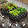 Hochbeet Gartenbeet Kräuterbeet, wetterbeständig, offener Produktbild-Vorschau 7